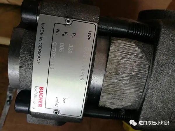 BUCHER泵的工作性能以及正確的安裝順序！